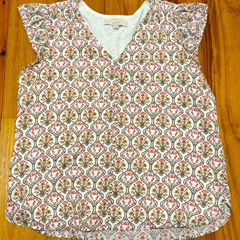 Loft Floral Blouse